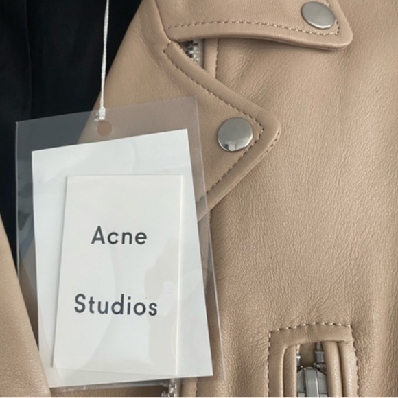 Acne Studios Leather Jacket - Picture 6 of 7